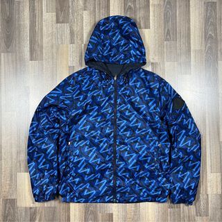 Moncler reversible zip up blue jacket (authentic)