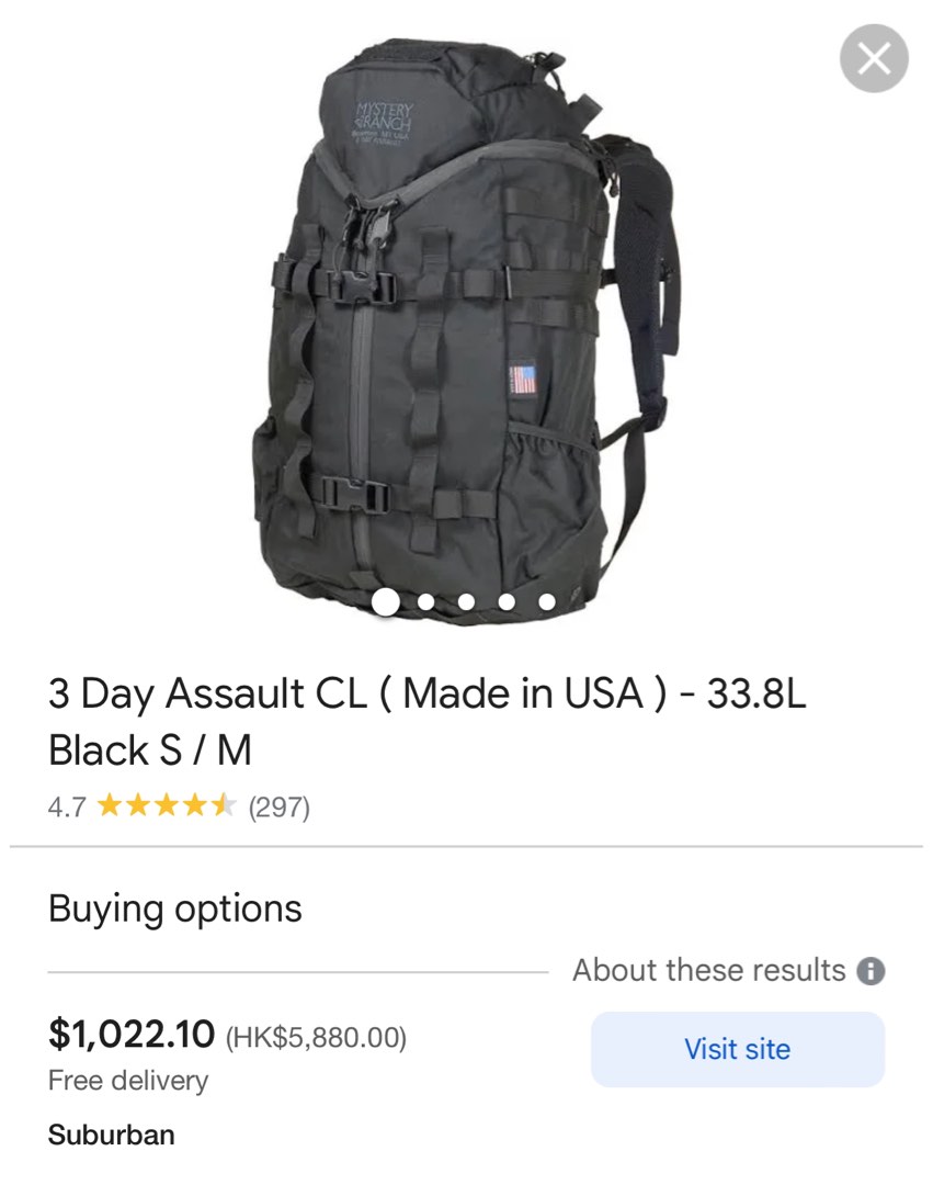 3 day assault cl top