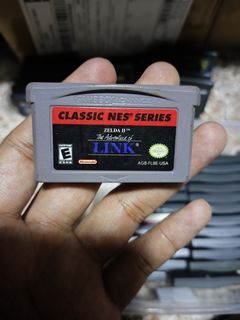 Nes Classic Zelda II Authentic GBA Gameboy Advance Game