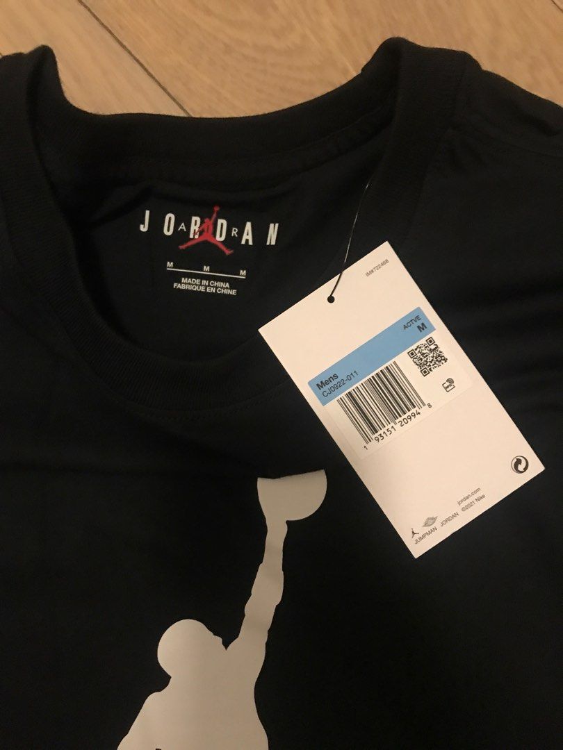 Nike Air JordanTee, 男裝, 運動服裝- Carousell