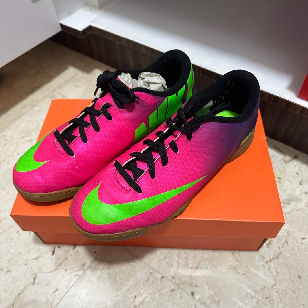 NIKE Jr Mercurial Vortex IC Babies Kids Babies Kids Fashion on Carousell