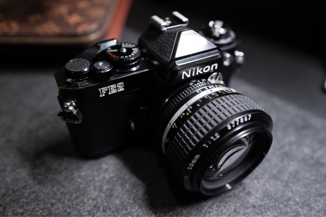 Flickr Nikon D5200 50mm Lens Nikon FE2 50mm AIS And Flash