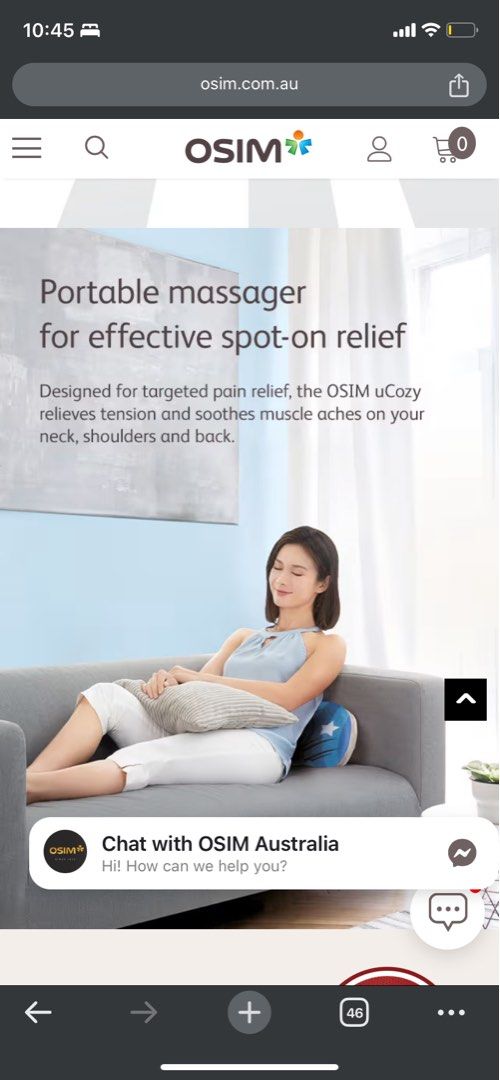 Osim uCozy Neck Massager Marvel, Health Nutrition, Massage