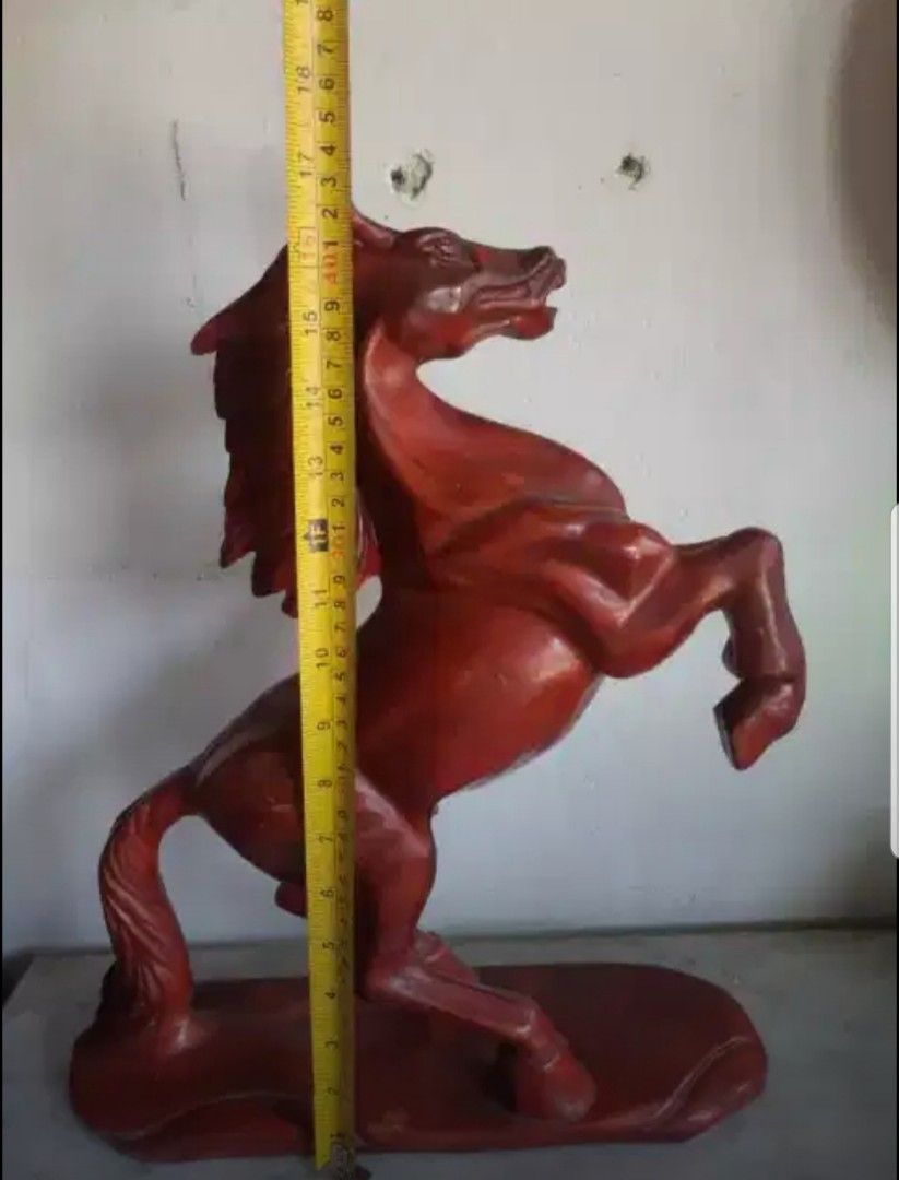 Patung kuda piber jadul, Antik, Pajangan di Carousell