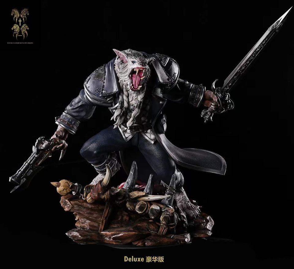 PRE-ORDER】 Four Horsemen Studio - Wolf King Genn Greymane World of Warcraft  Resin Statue GK Anime Figure, Everything Else, Others on Carousell