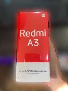 Redmi A3 Midnight Black 128gb - Brand New Sealed