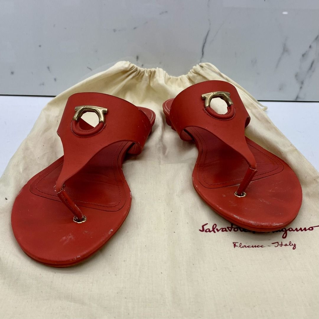 Salvatore ferragamo enfola sandals top