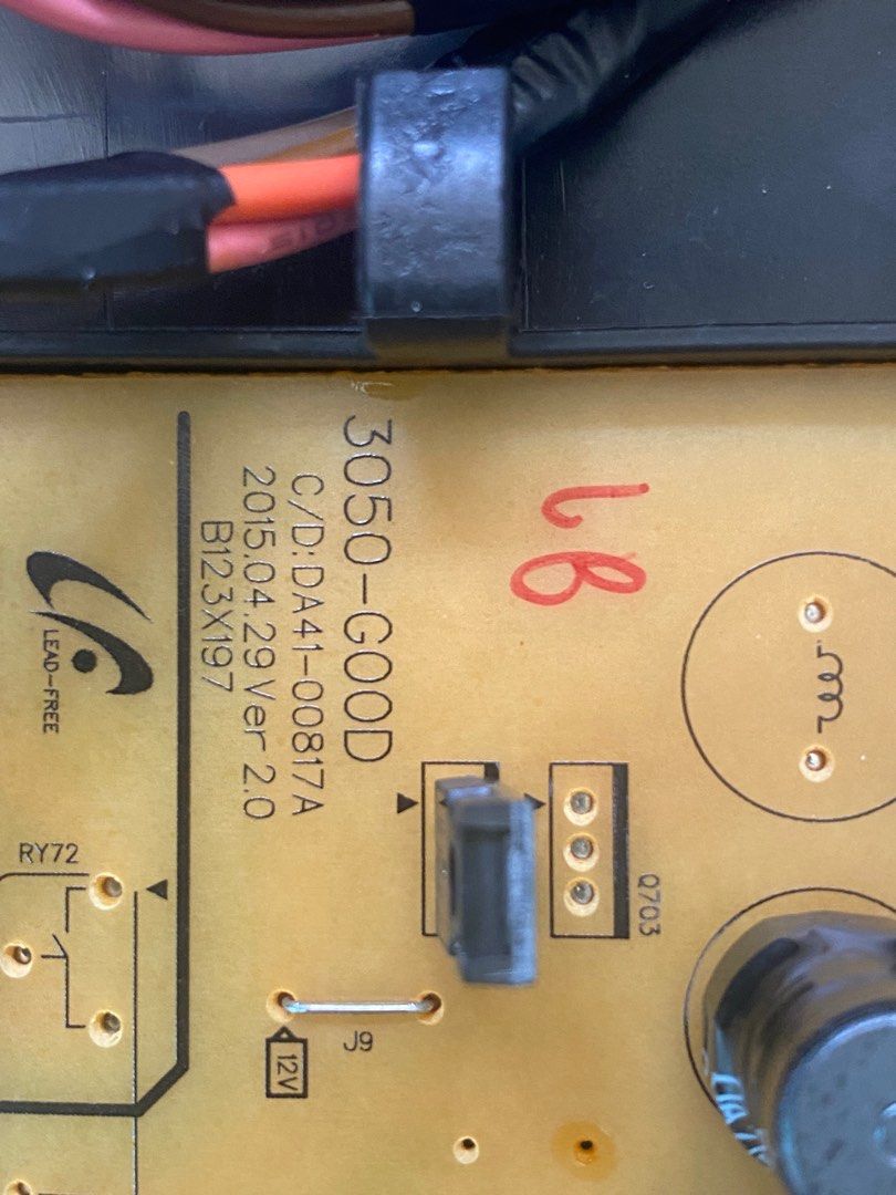 Samsung Refrigerator Inverter Board (Category: Refrigerators and Freezers) located in Caloocan City. Submitted by polarweb (Listing ID 1299131181, Image 2). Description: For Samsung RT22FAJBDSP - Good Condition - All original ic/parts - From our defective ref (not cooling freezer).