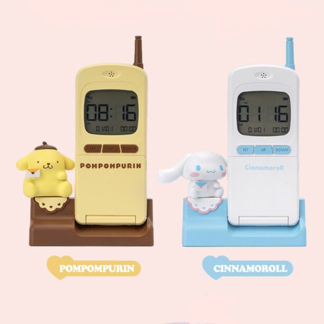Sanrio Retro Table Clock (Category: Clocks) located in Cainta. Submitted by shopchelonline (Listing ID 1299238526, Image 2). Description: Sanrio Retro Table Clock 🛒2,260.00 each(all in) + LSF 💎Pre-order - NO RUSH SHIPPING 💎Korea Pasabuy ✅️My Melody, Cinnamoroll, Pom Pom Purin 💎Colors may vary due to lighting. 💎Availability and price may vary 💎The outer case/box is simply for protecting goods. (Damages such as scratches, discoloration on the
