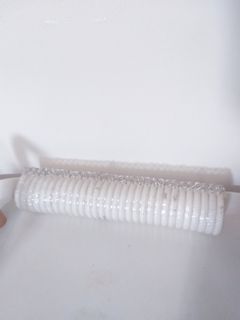 Set of white Curtain Rings