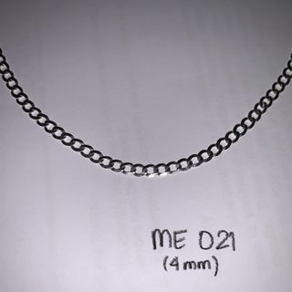 SILVER NECKLACE (ME 021)