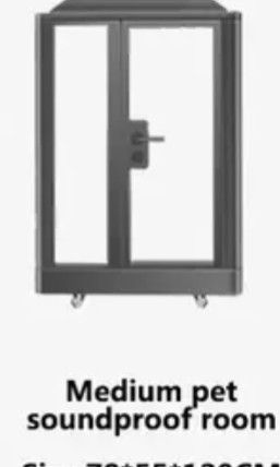 Soundproof cage for dogs cats birds parrots