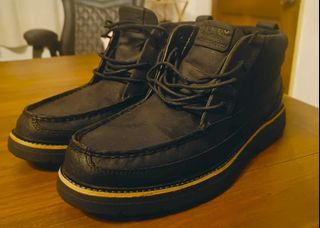 Sperry Lug Chukka Plushwave Boot Black STS25456 Shoes Boots Shoe