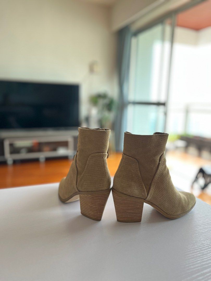 Splendid Cherie Block Heel Booties Carousell
