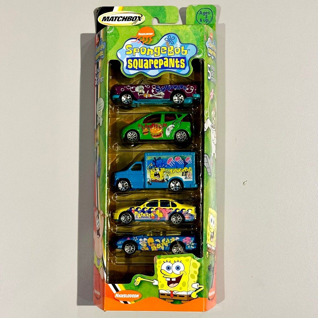 Matchbox spongebob 5 pack shop