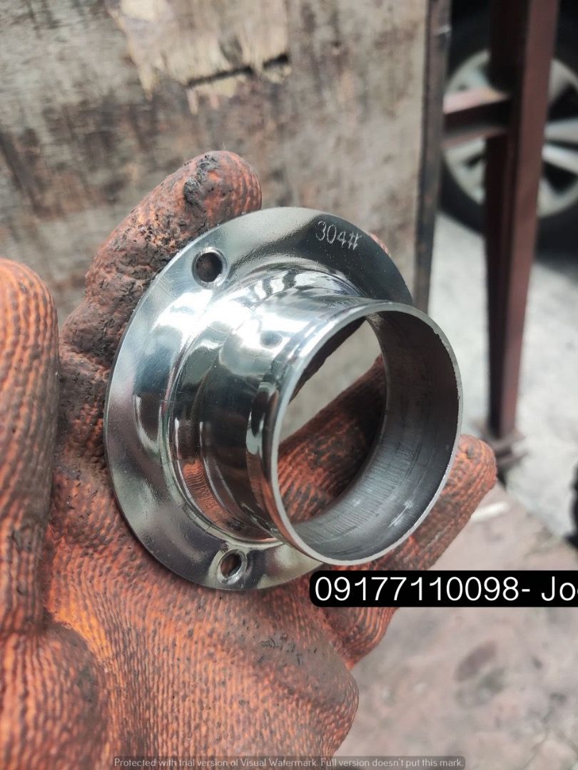 Stainless Pipe Holder (Category: Construction & Building Materials) located in Manila. Submitted by joeyroque09 (Listing ID 1299179632, Image 3). Description: Stainless Pipe Holder Size: 2" .