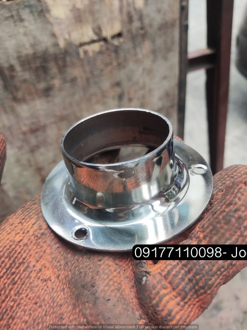 Stainless Pipe Holder (Category: Construction & Building Materials) located in Manila. Submitted by joeyroque09 (Listing ID 1299179632, Image 2). Description: Stainless Pipe Holder Size: 2" .