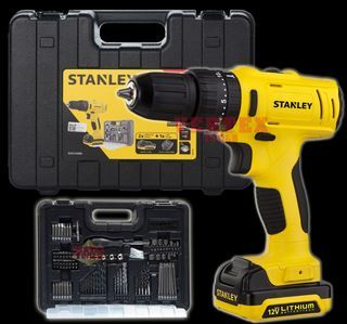 Stanley SCH121S2KA 12V Cordless Hammer Drill / Driver with Accessories (Set)
