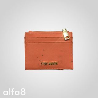 Steve Madden Orange Card Holder Wallet Bag