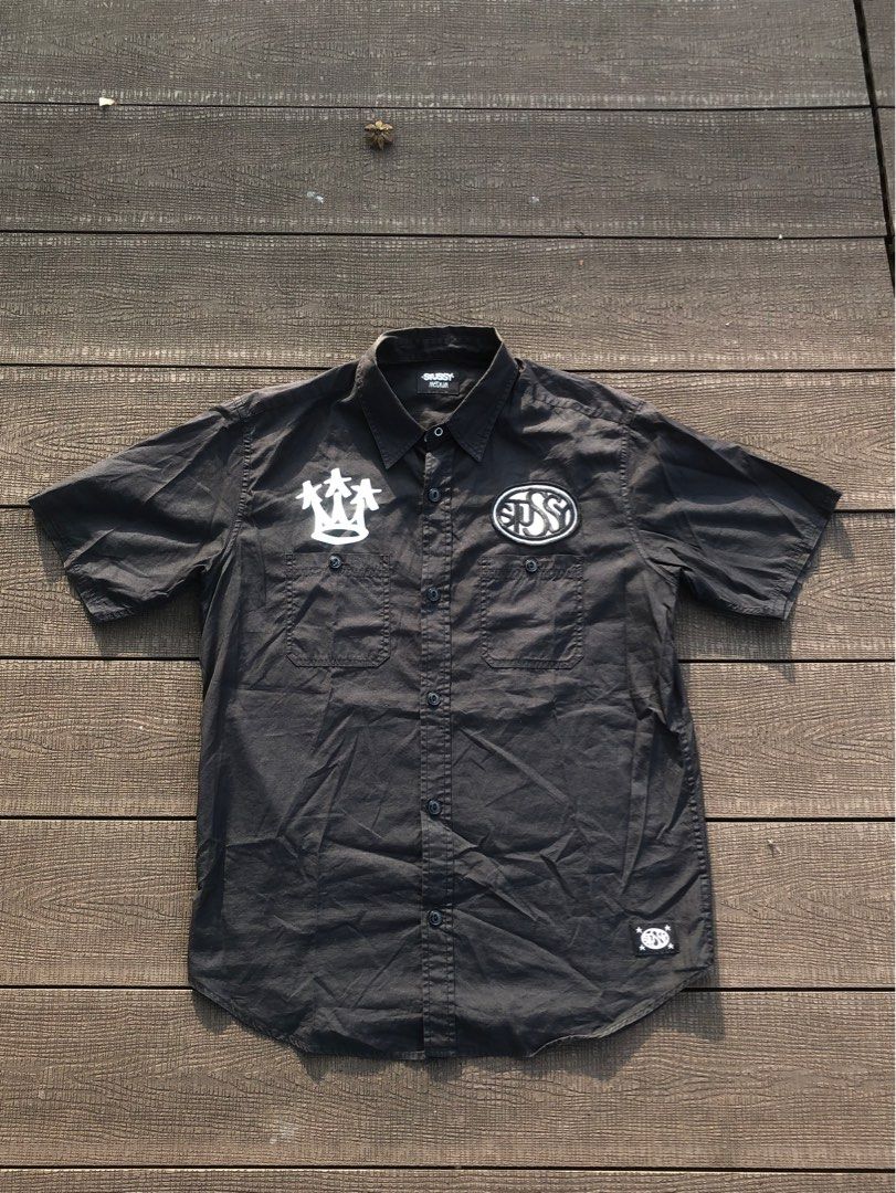 Stussy x Eric haze y2k, Men's Fashion, Tops & Sets, Formal