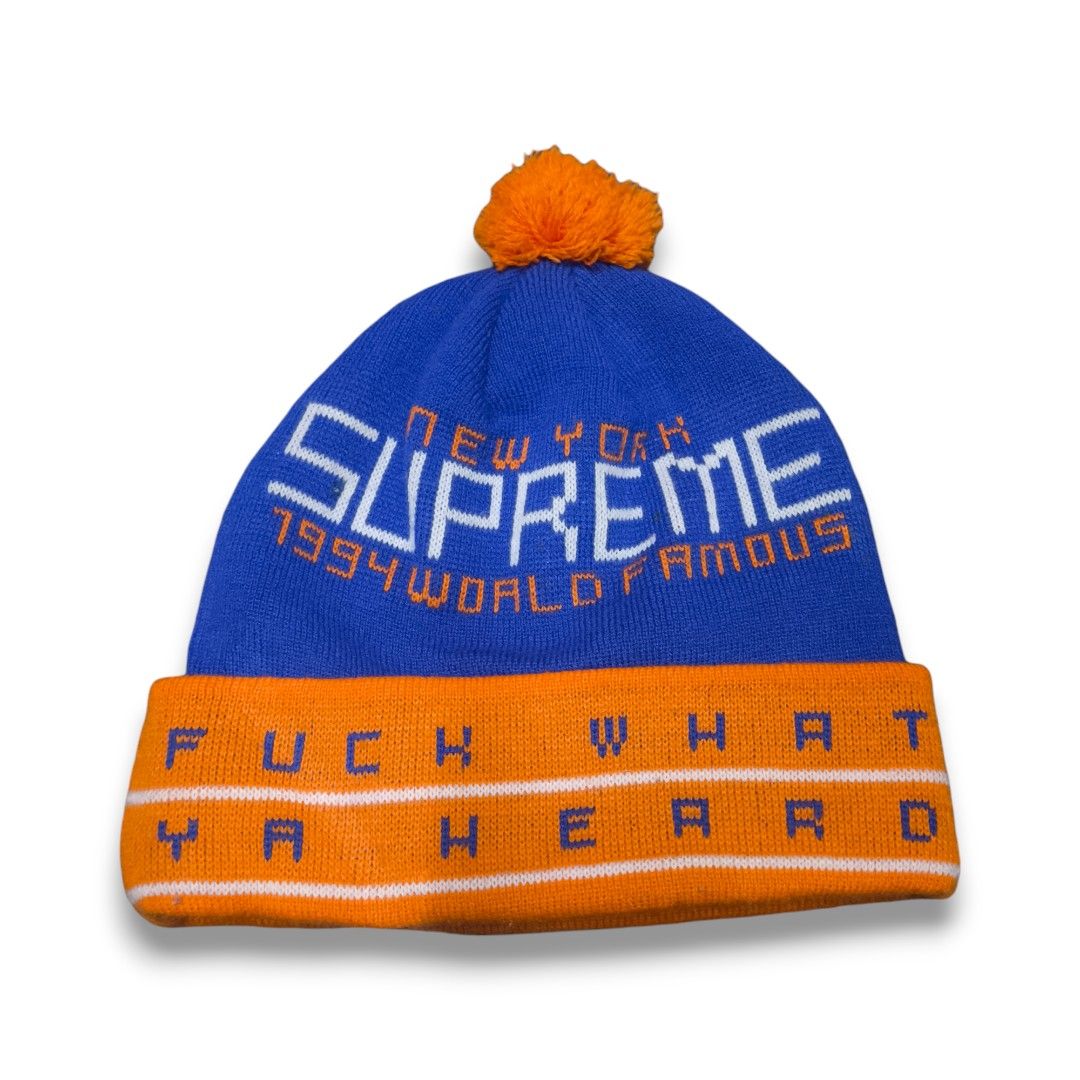 Supreme 1994 Fuck What Ya Heard Beanie