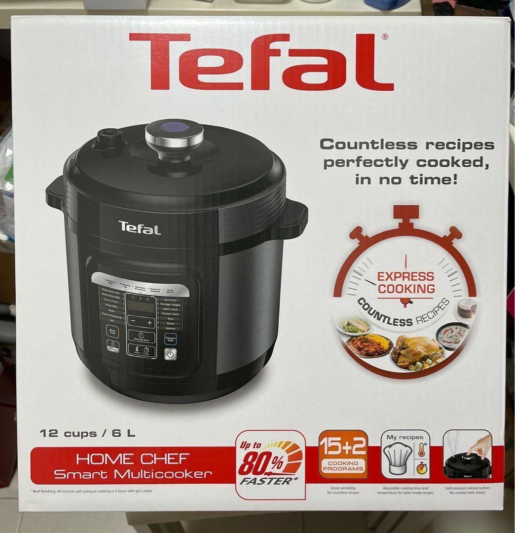 Tefal Electric Pressure Cooker 6l brand new seal in box 2 year local warranty