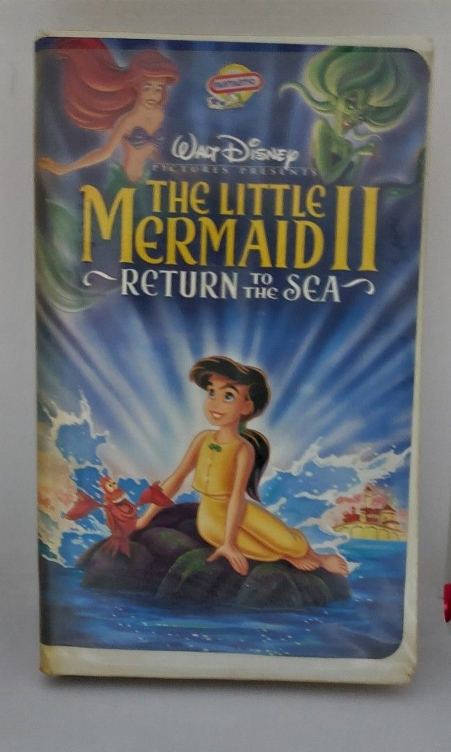 The Little Mermaid 2 Return To The Sea Collectible VHS Tape Movie ...
