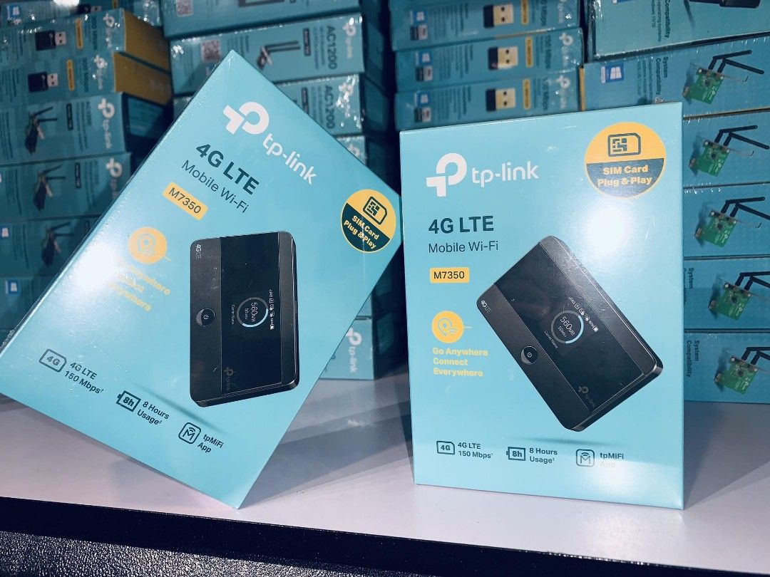 TP-Link M7350 4G LTE Mobile Pocket WiFi (Category: Networking) located in Makati City. Submitted by techubstoreandaccessories (Listing ID 1299115335, Image 1). Description: TP-Link M7350 4G LTE Mobile Pocket WiFi Ready for Pick Up / Delivery ‼️ 📌 DETAILS: ✅Actual Picture Posted. ✅BRAND NEW & ORIGINAL. ✅7 Days Replacement for Factory Defects and 1year Warranty. (Terms and conditions apply) --------------------------------------- PAYMENTS/DELIVERI