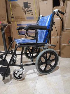 travel wheelchair small wheels cart