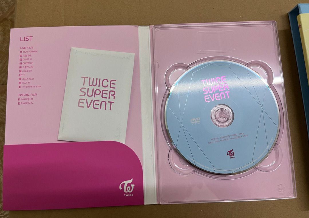 TWICE Super Event Limited Edition DVD, Hobbies & Toys 