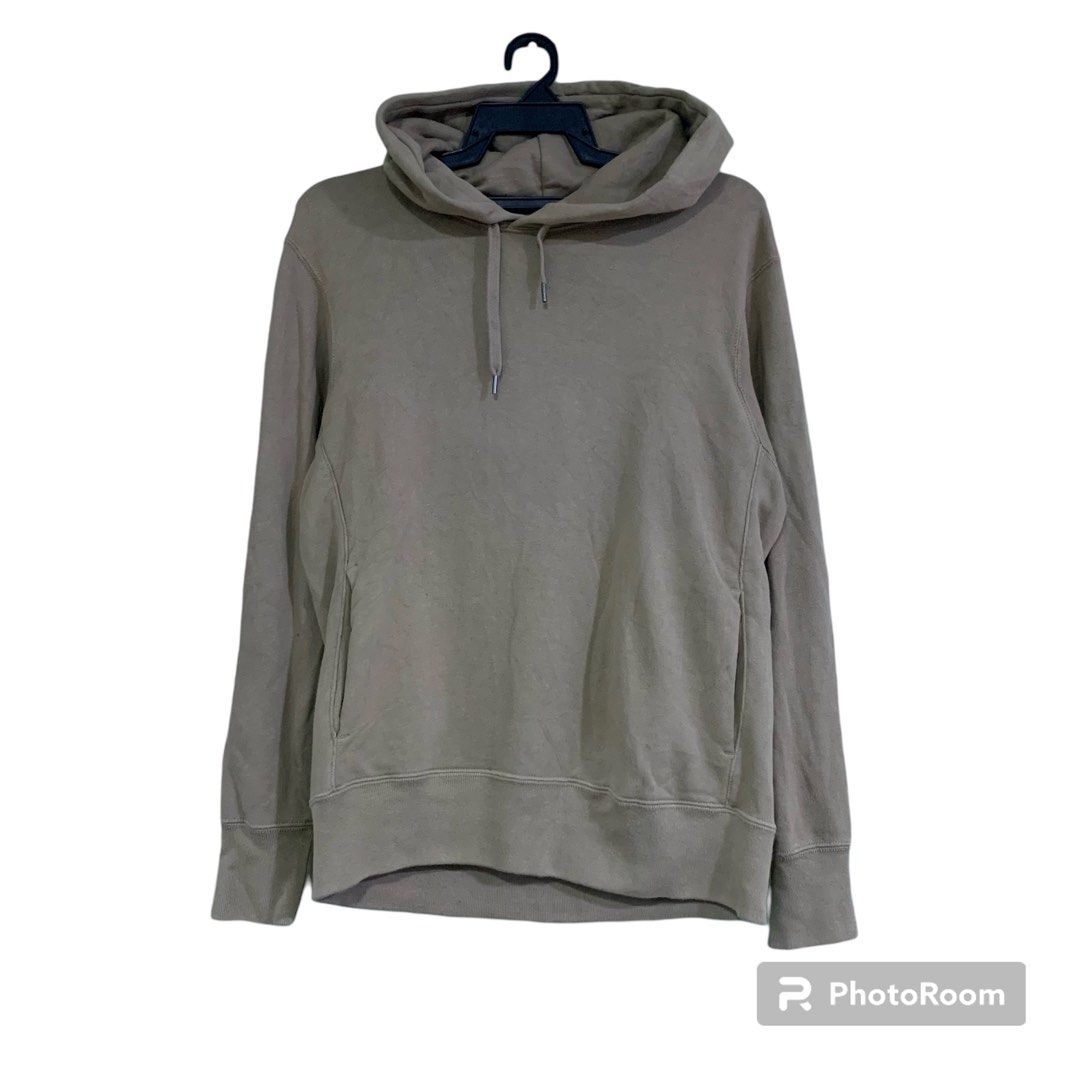 Grey hoodie uniqlo top