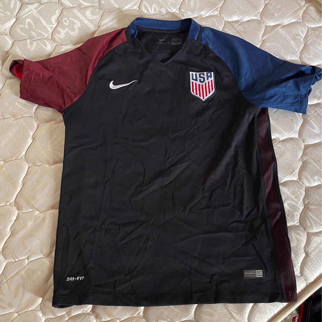 USA Nike Dry Fit Jersey Jersi Bola Men s Fashion Activewear on Carousell