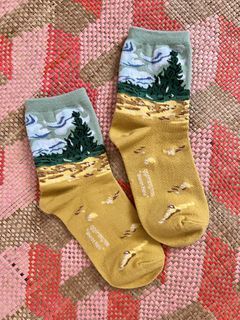 Van Gogh Ladies Ankle Socks
