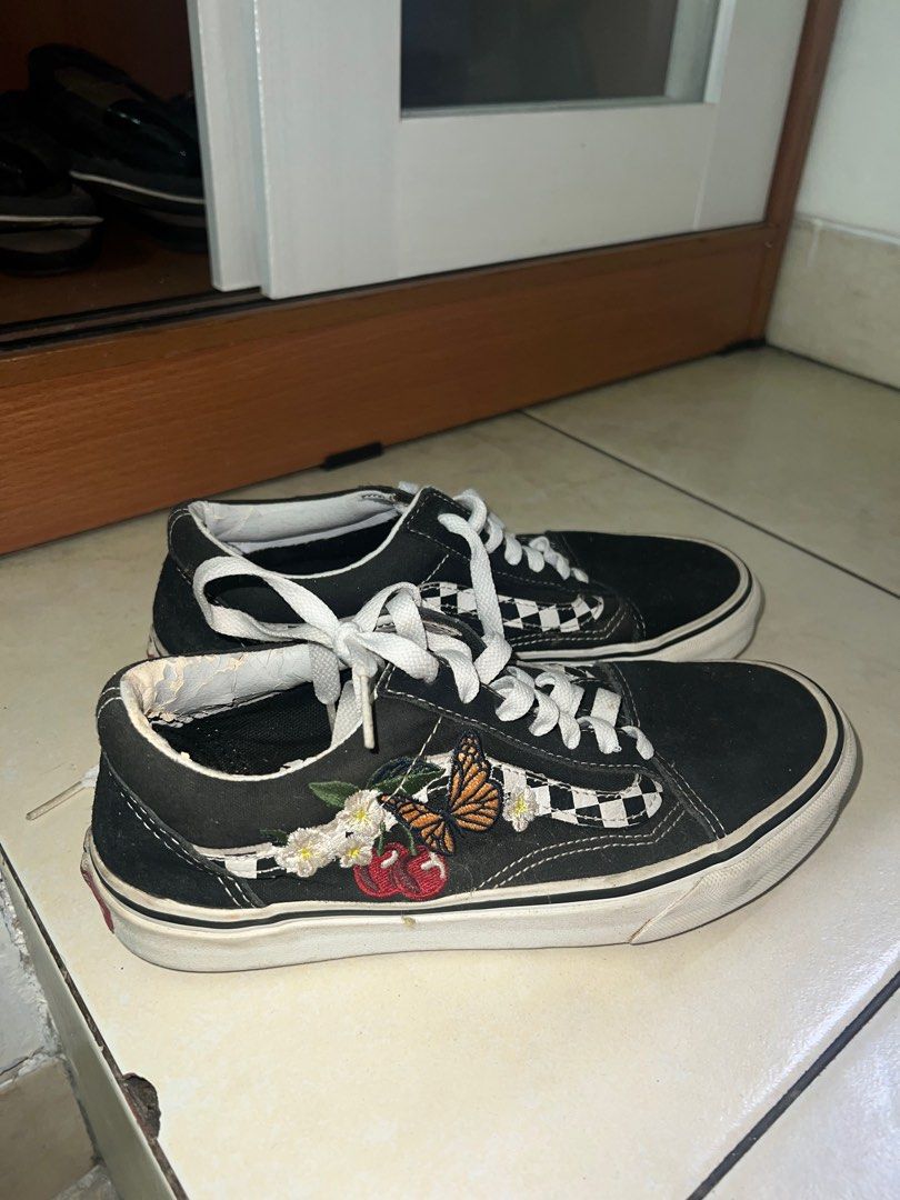 Cherry butterfly vans sale