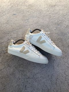 Veja Campo Chromefree Leather -Extra White Platine- Sneaker