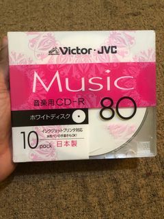 Victor x JVC blank discs - 10pcs pack