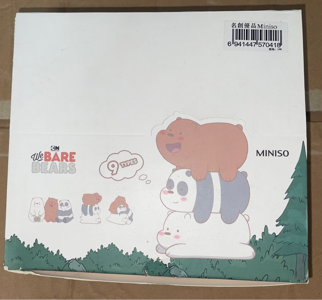 Were Bears Box WeBareBears Full Case Blind Box of 9, Hobbies & Toys, Memorabilia ...