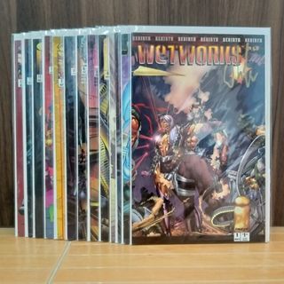 Wetworks: Issue #1-12 and Sourcebook, Issue #1 Signed by Whilce Portacio, VF Condition