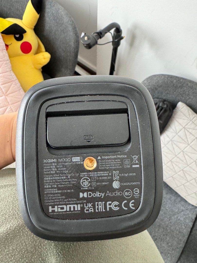 XGIMI MOGO Pro+ 1080p Portable Projector with Android, YouTube, Netflix