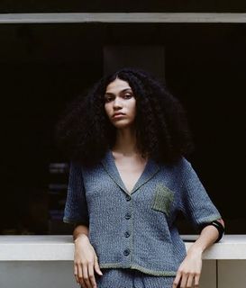 Zara Knit Polo Sweater