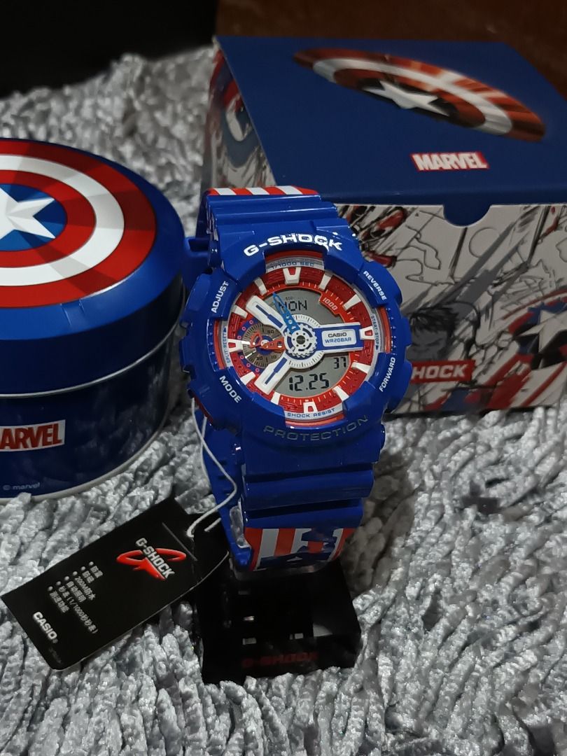 G shock captain america original top
