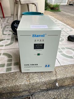 10KVA AVR 20kva 30kva Industrial type used by shell petron for their pumps. servers machines hospitals sound system servo motor avr automatic voltage regulator