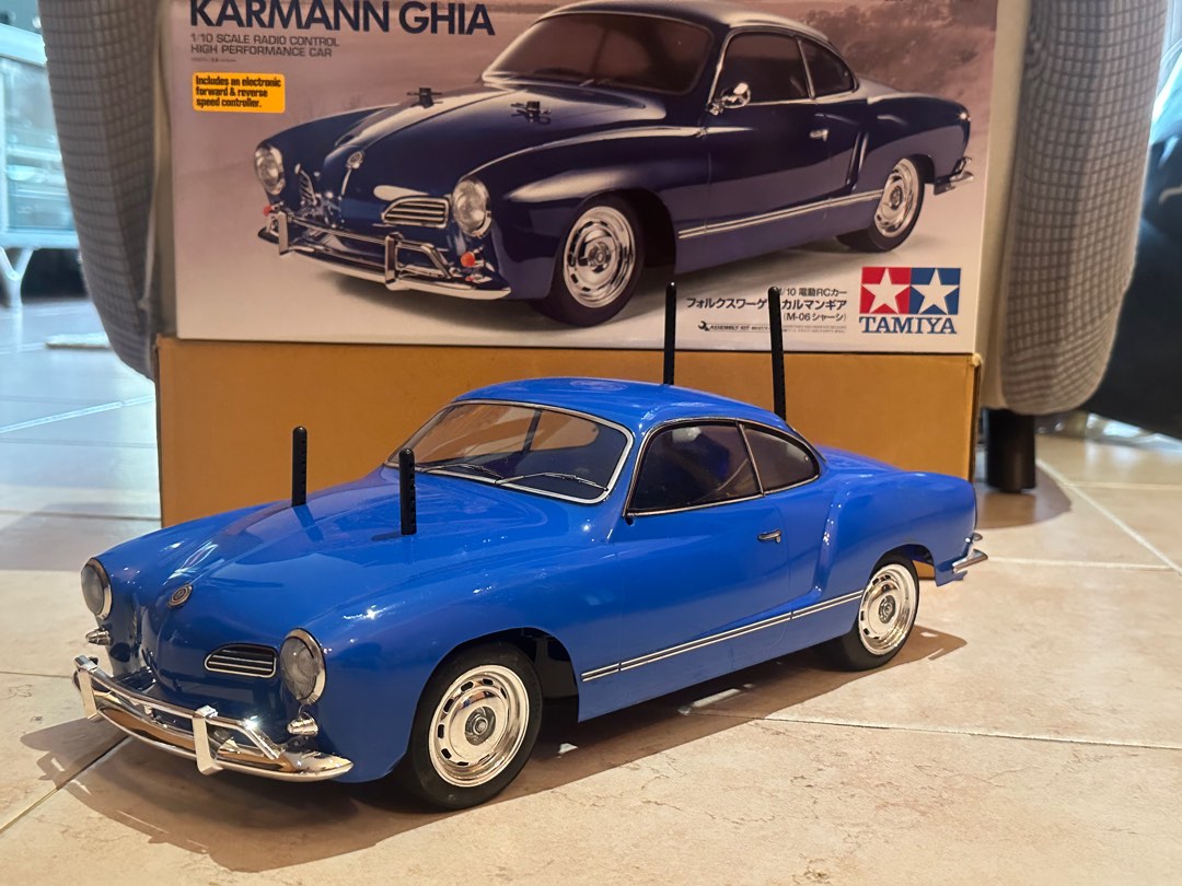 1/10 ARTR Tamiya M06 VW Karmann Ghia, Hobbies Toys, Toys Games