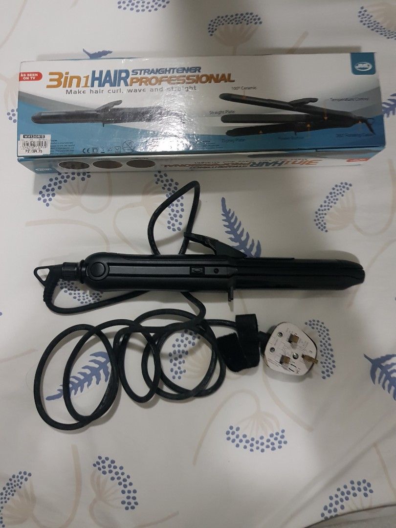 Jml 3 in 1 hair straightener professional outlet