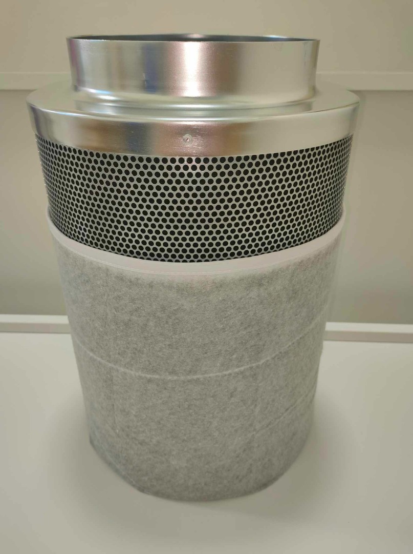 8 Inch Air Carbon Filter Smelliness Control with Virgin Charcoal for