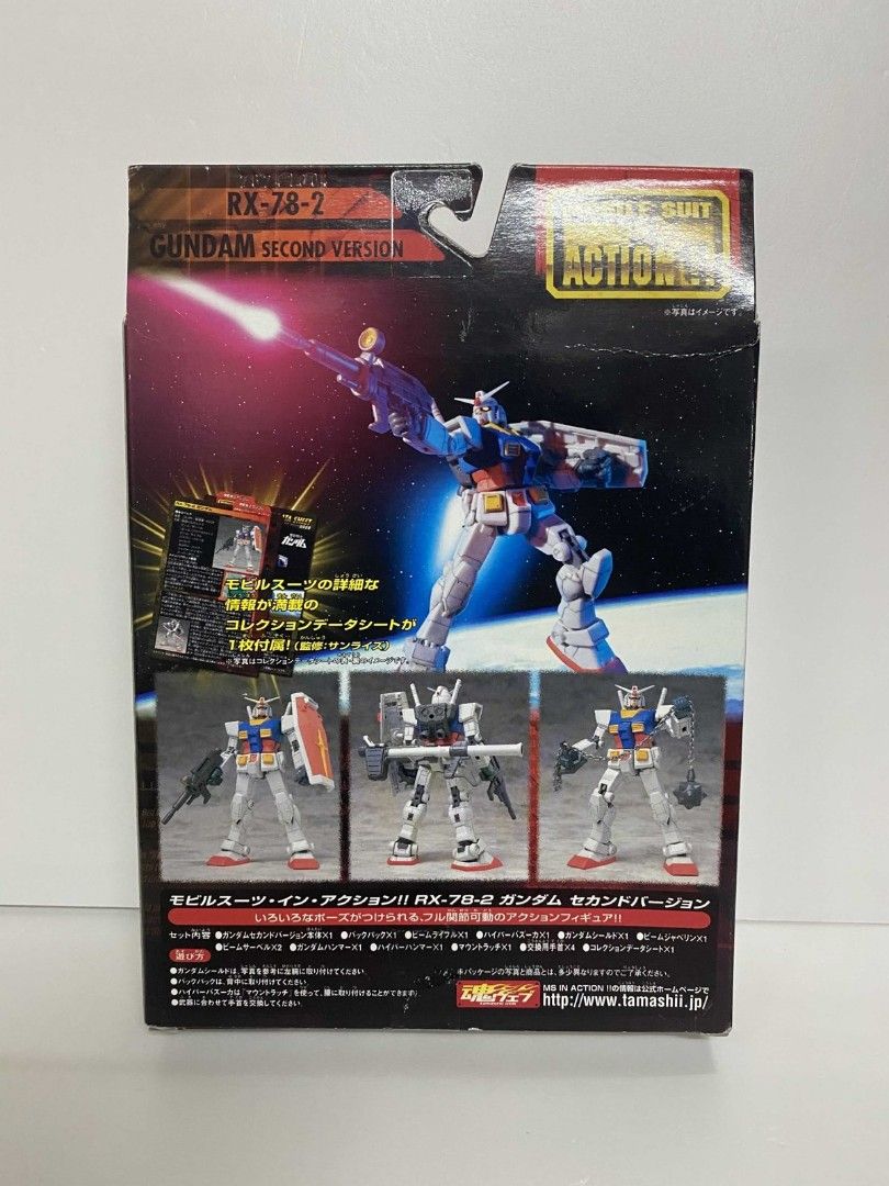 Bandai Namco Gundam Universe Rx-78-2 (real Marking Plus Ver) | Envío Gratis