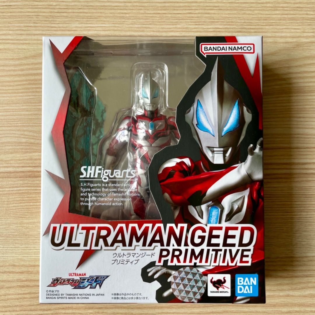 全新未開 shf SHF ULTRAMAN GEED PRIMITIVE 咸蛋超人捷德 原始形態 S.H.FIGUARTS 可動 ACTION ...