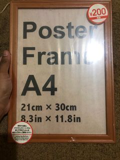 A4 poster frame