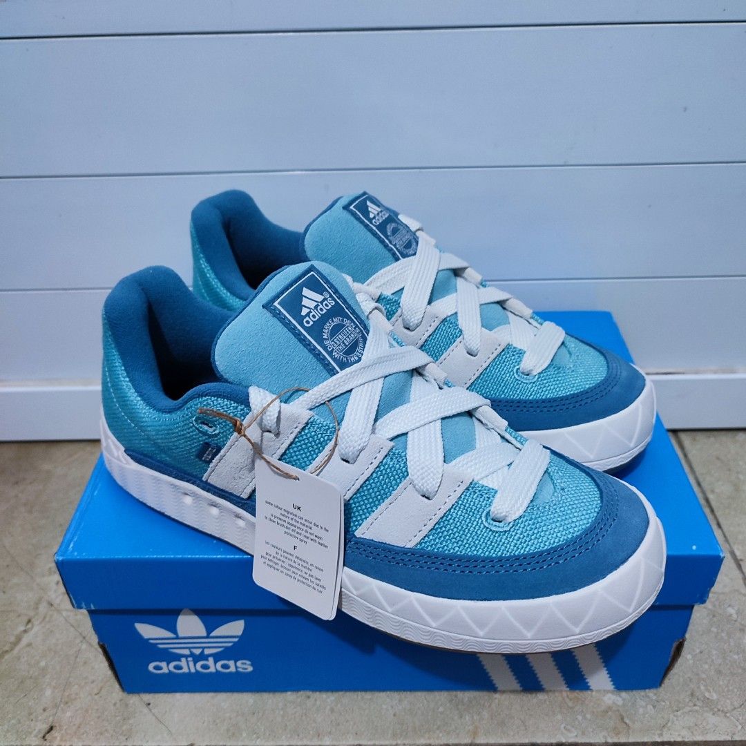 ★adidas★ Adimatic Blue HQ6907 Adidas Adimatic Preloved Blue Crystal White Gum HQ6907