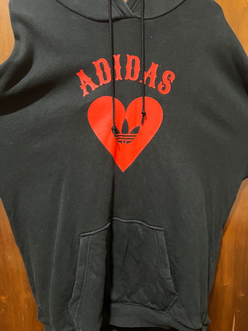 Adidas heart Hoodie